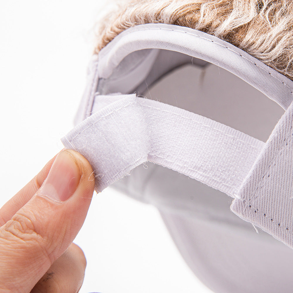 Hip-hop Funny Wig Baseball Cap