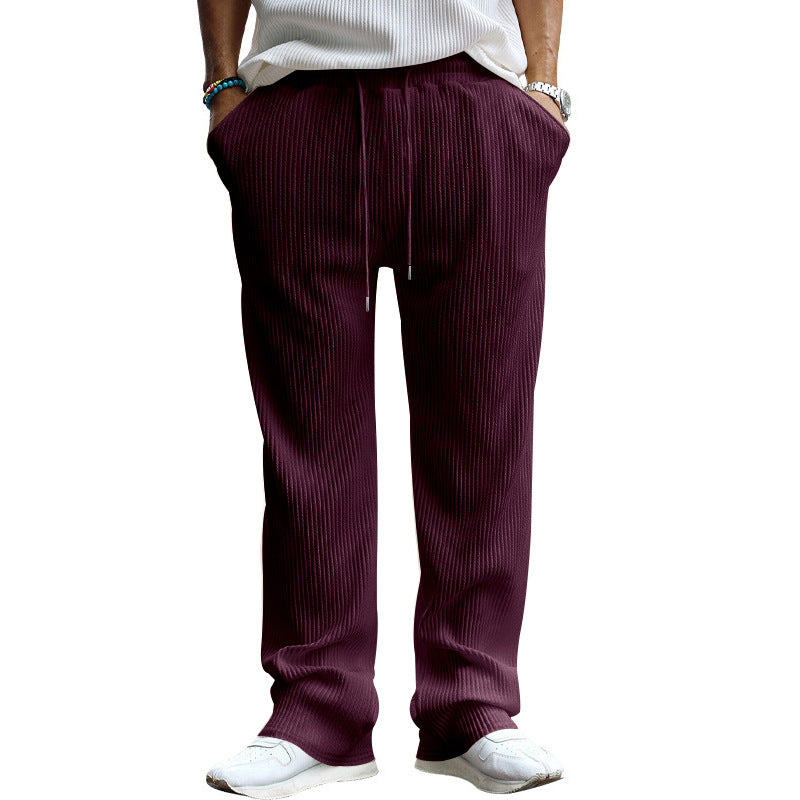 🔥50% Off Exclusive✨Big & Tall Men's Casual Striped Straight Pants L-3XL