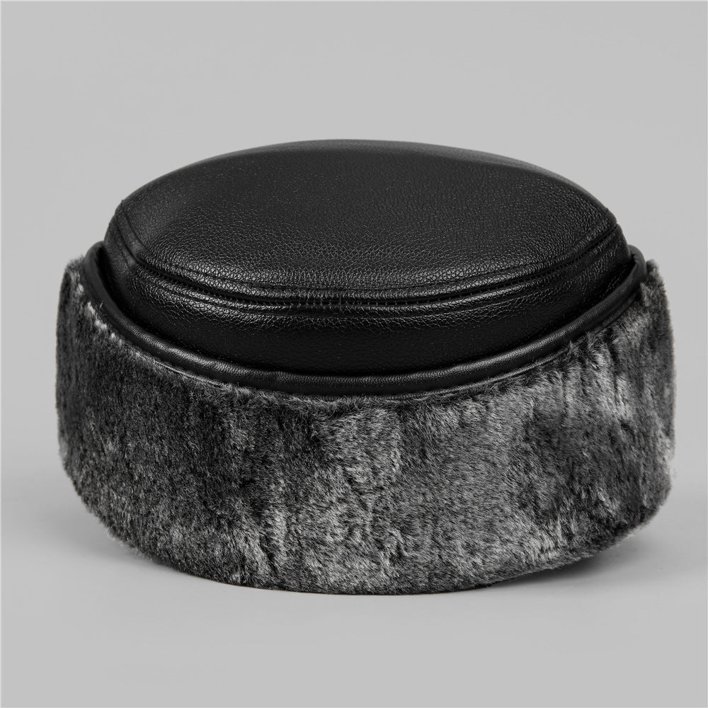 Warm Cold Ear Protection Flat Cap