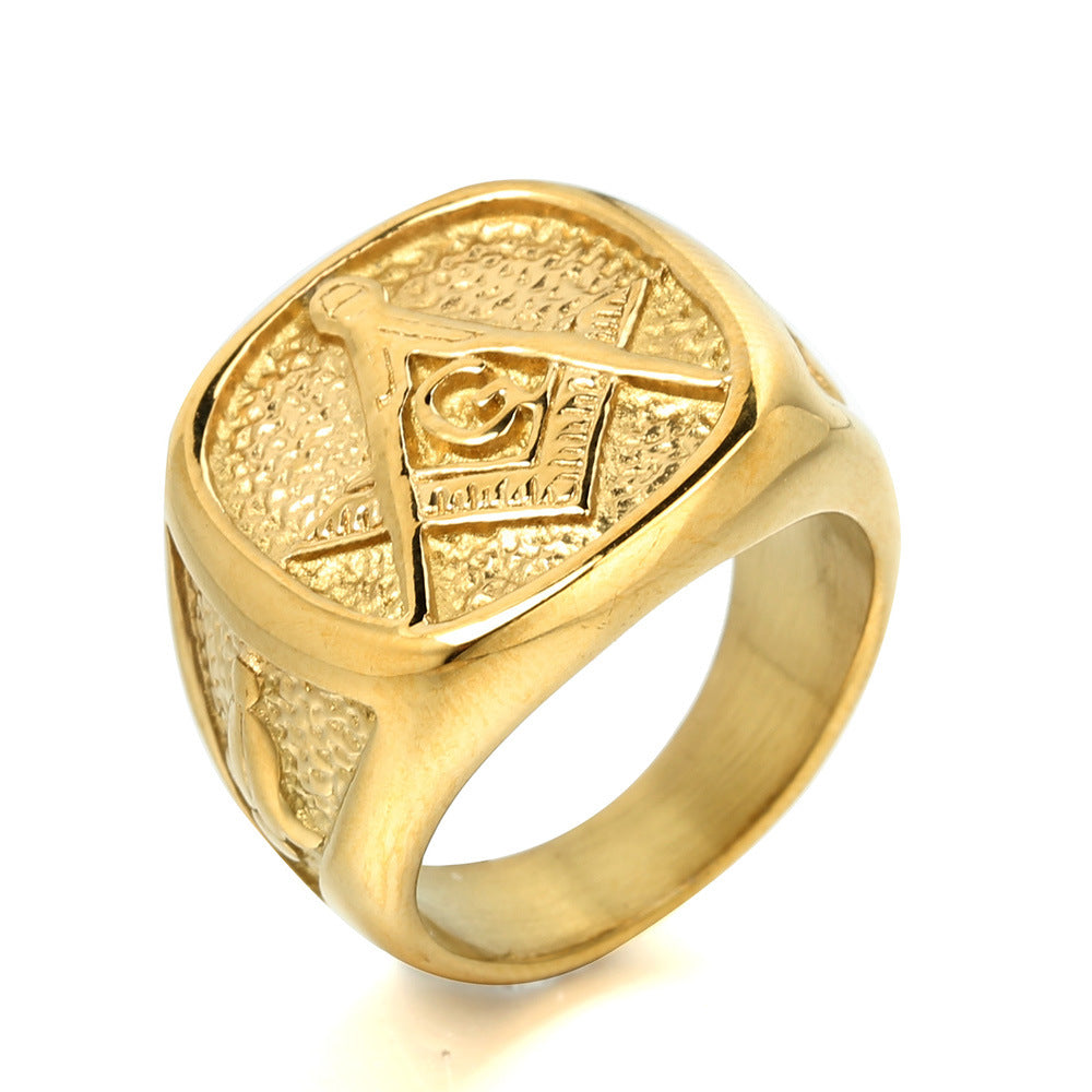 Men's Masonic Ring