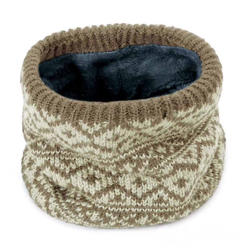 Autumn And Winter Velvet Neck Protection Outdoor Riding Warm Cold Wind Scarf Neck Sleeve