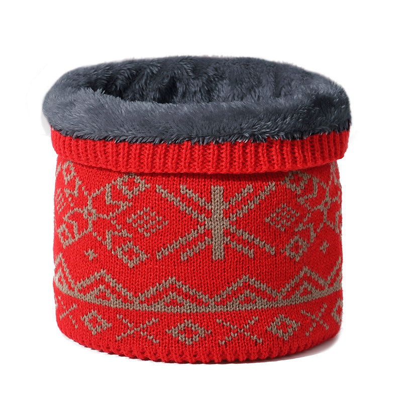 Autumn And Winter Velvet Neck Protection Outdoor Riding Warm Cold Wind Scarf Neck Sleeve