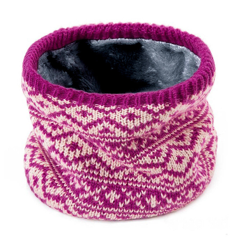 Autumn And Winter Velvet Neck Protection Outdoor Riding Warm Cold Wind Scarf Neck Sleeve
