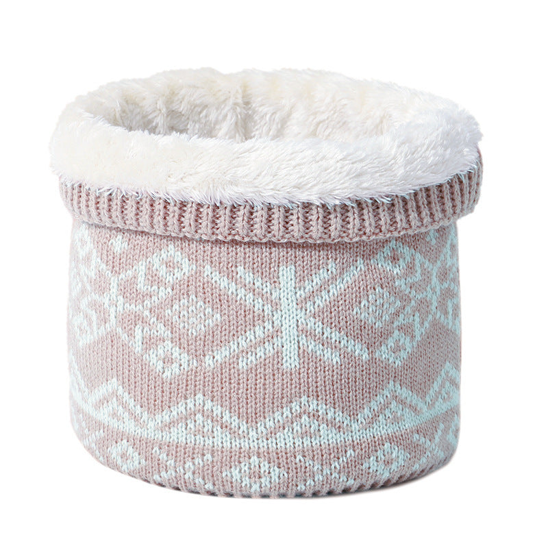 Autumn And Winter Velvet Neck Protection Outdoor Riding Warm Cold Wind Scarf Neck Sleeve