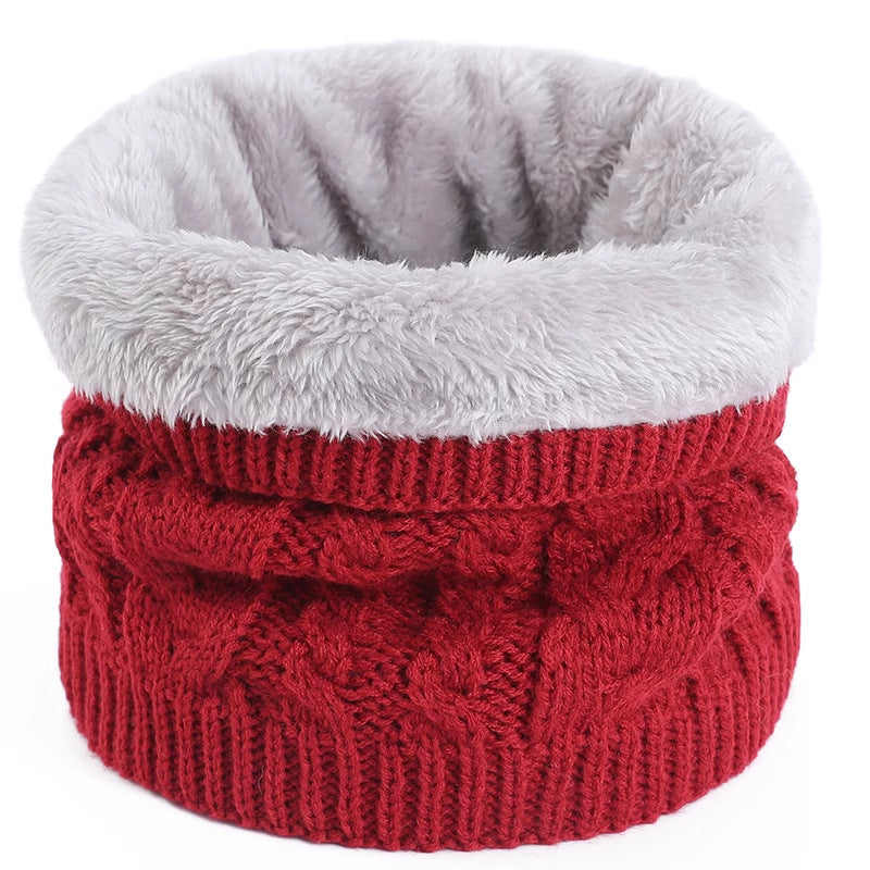 Autumn And Winter Velvet Neck Protection Outdoor Riding Warm Cold Wind Scarf Neck Sleeve