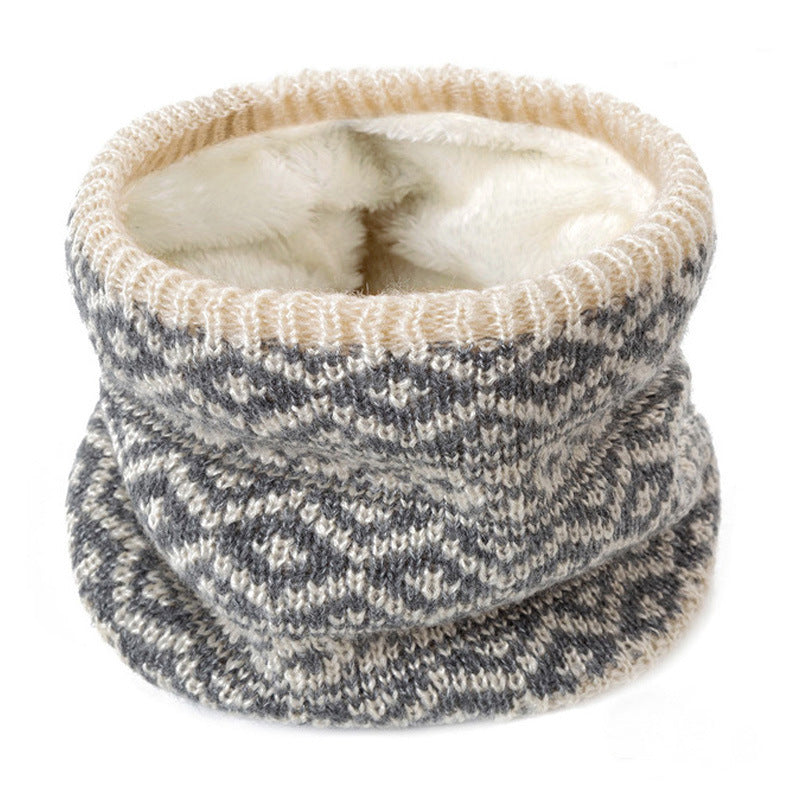 Autumn And Winter Velvet Neck Protection Outdoor Riding Warm Cold Wind Scarf Neck Sleeve