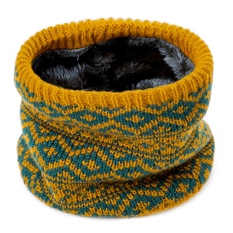Autumn And Winter Velvet Neck Protection Outdoor Riding Warm Cold Wind Scarf Neck Sleeve