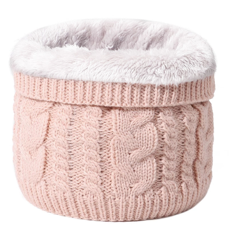 Autumn And Winter Velvet Neck Protection Outdoor Riding Warm Cold Wind Scarf Neck Sleeve