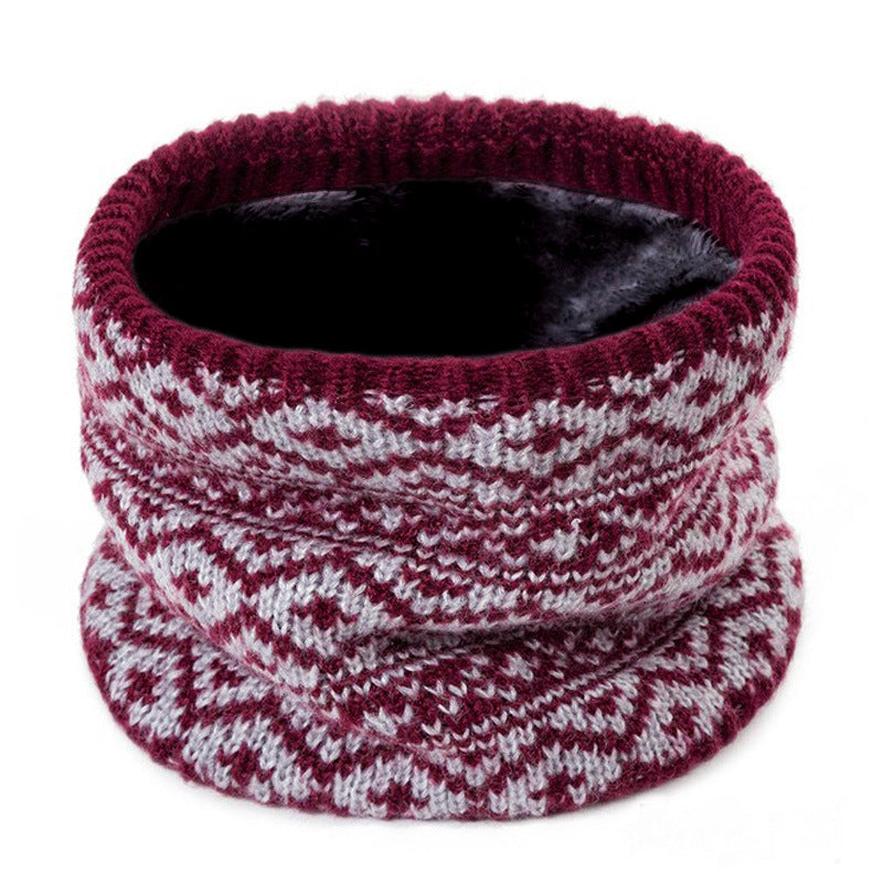 Autumn And Winter Velvet Neck Protection Outdoor Riding Warm Cold Wind Scarf Neck Sleeve