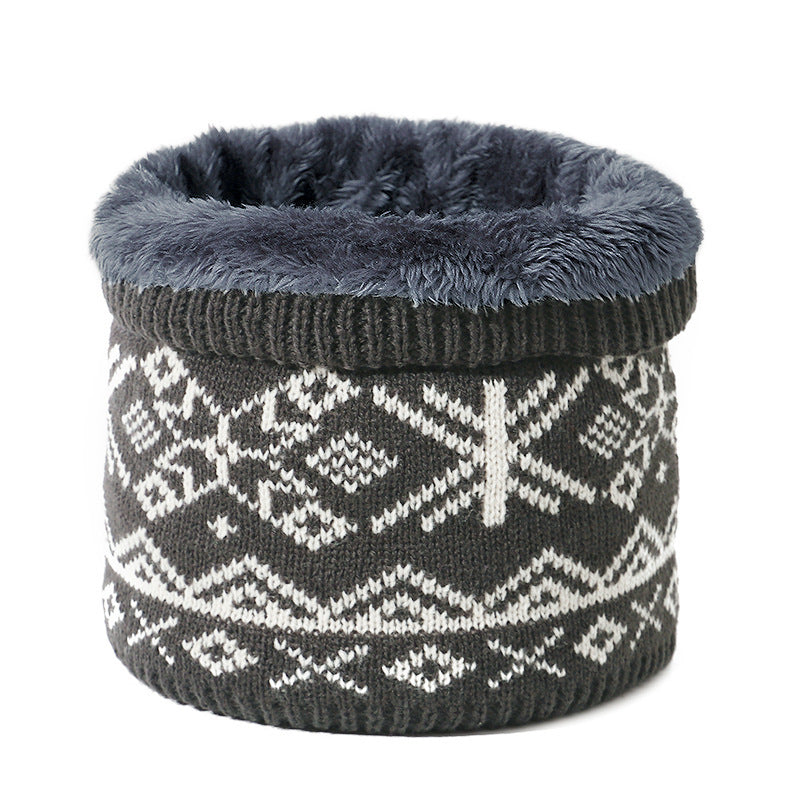 Autumn And Winter Velvet Neck Protection Outdoor Riding Warm Cold Wind Scarf Neck Sleeve