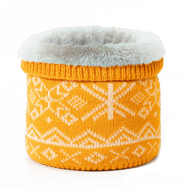 Autumn And Winter Velvet Neck Protection Outdoor Riding Warm Cold Wind Scarf Neck Sleeve