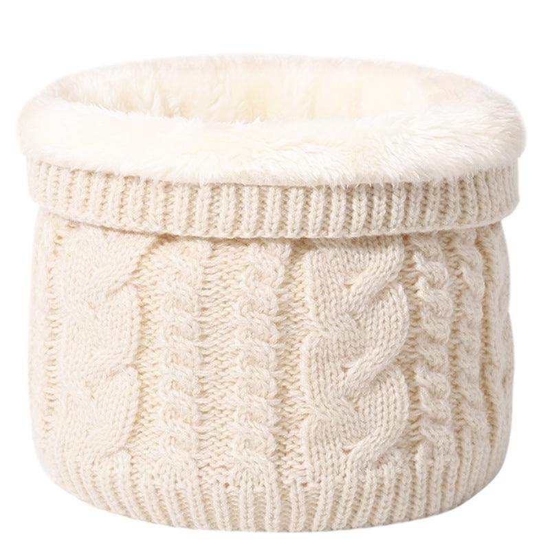 Autumn And Winter Velvet Neck Protection Outdoor Riding Warm Cold Wind Scarf Neck Sleeve