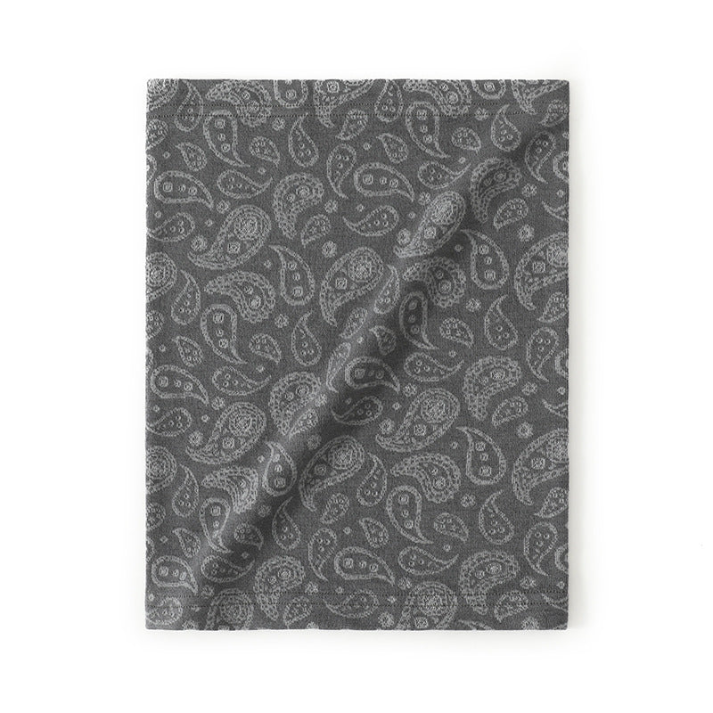 Autumn And Winter Paisley Jacquard Warm Windproof Mask Scarf