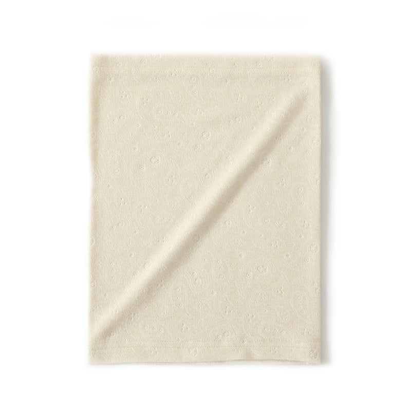 Autumn And Winter Paisley Jacquard Warm Windproof Mask Scarf