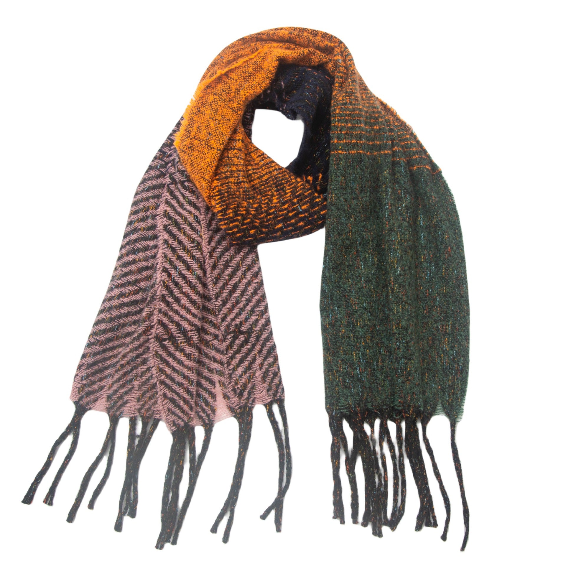 Scarf Autumn And Winter Men's And Women's Gradual Color Scarf Shawl