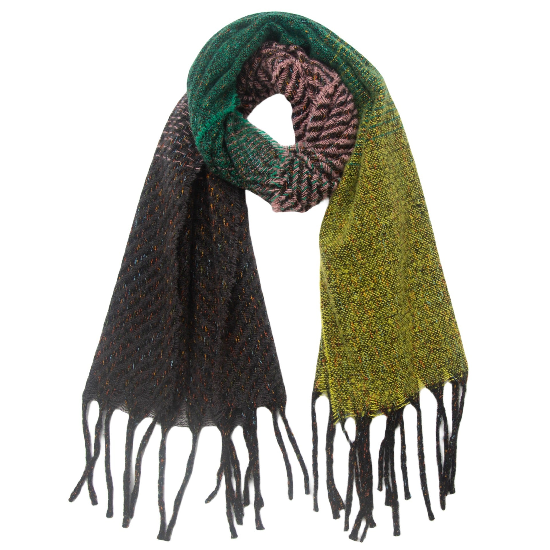Scarf Autumn And Winter Men's And Women's Gradual Color Scarf Shawl