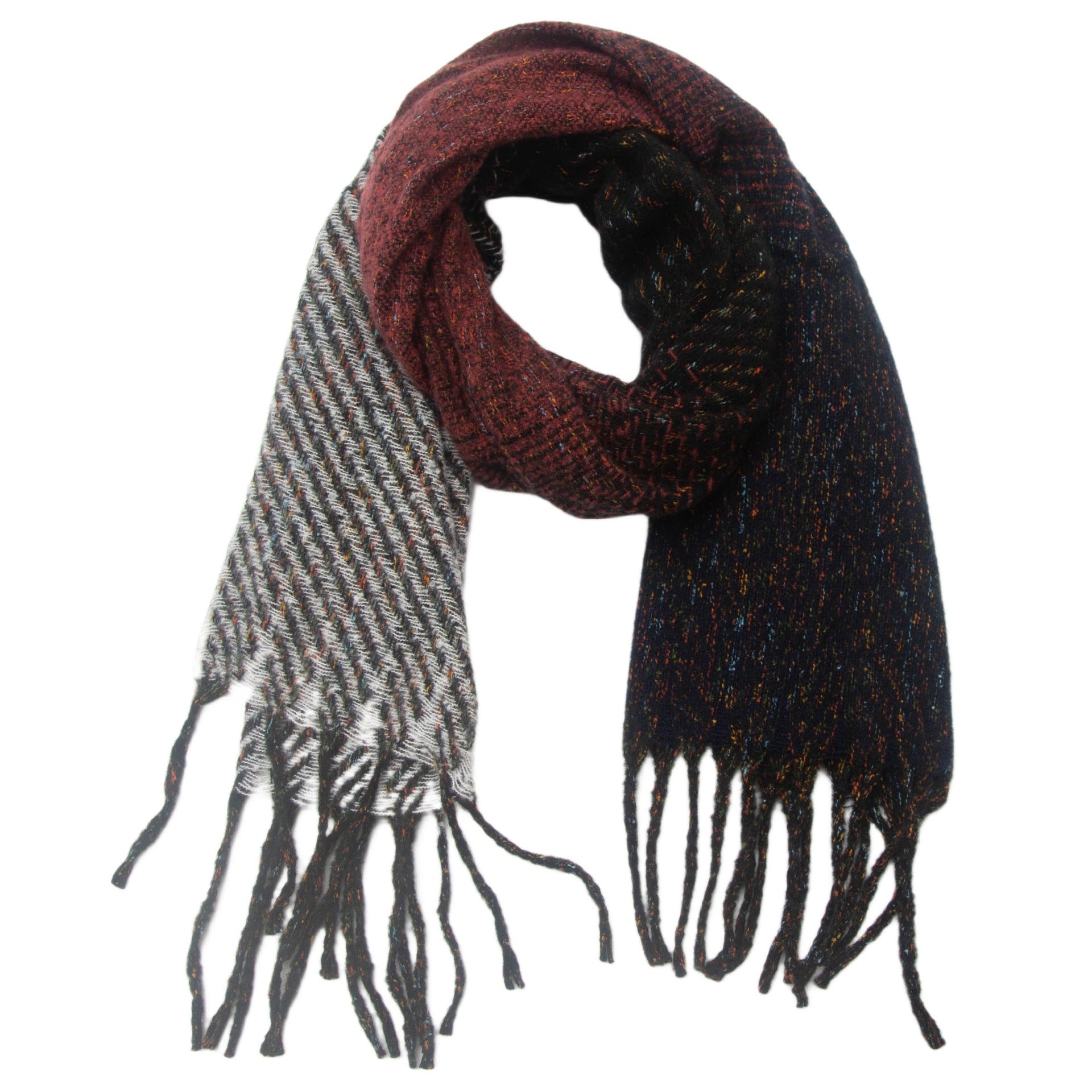 Scarf Autumn And Winter Men's And Women's Gradual Color Scarf Shawl