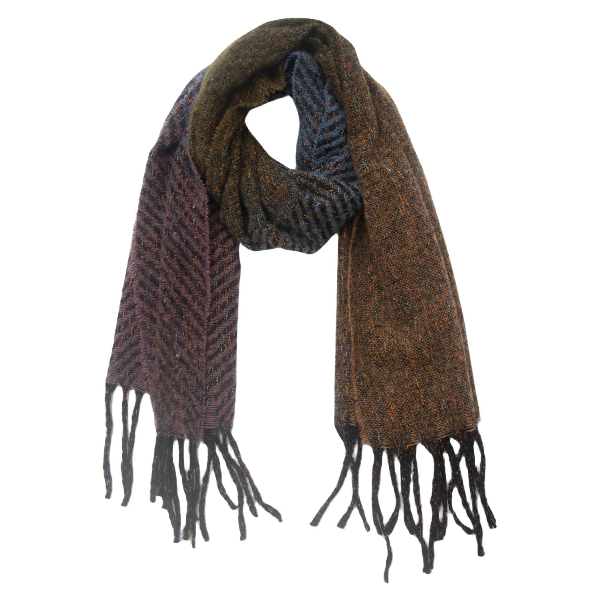 Scarf Autumn And Winter Men's And Women's Gradual Color Scarf Shawl