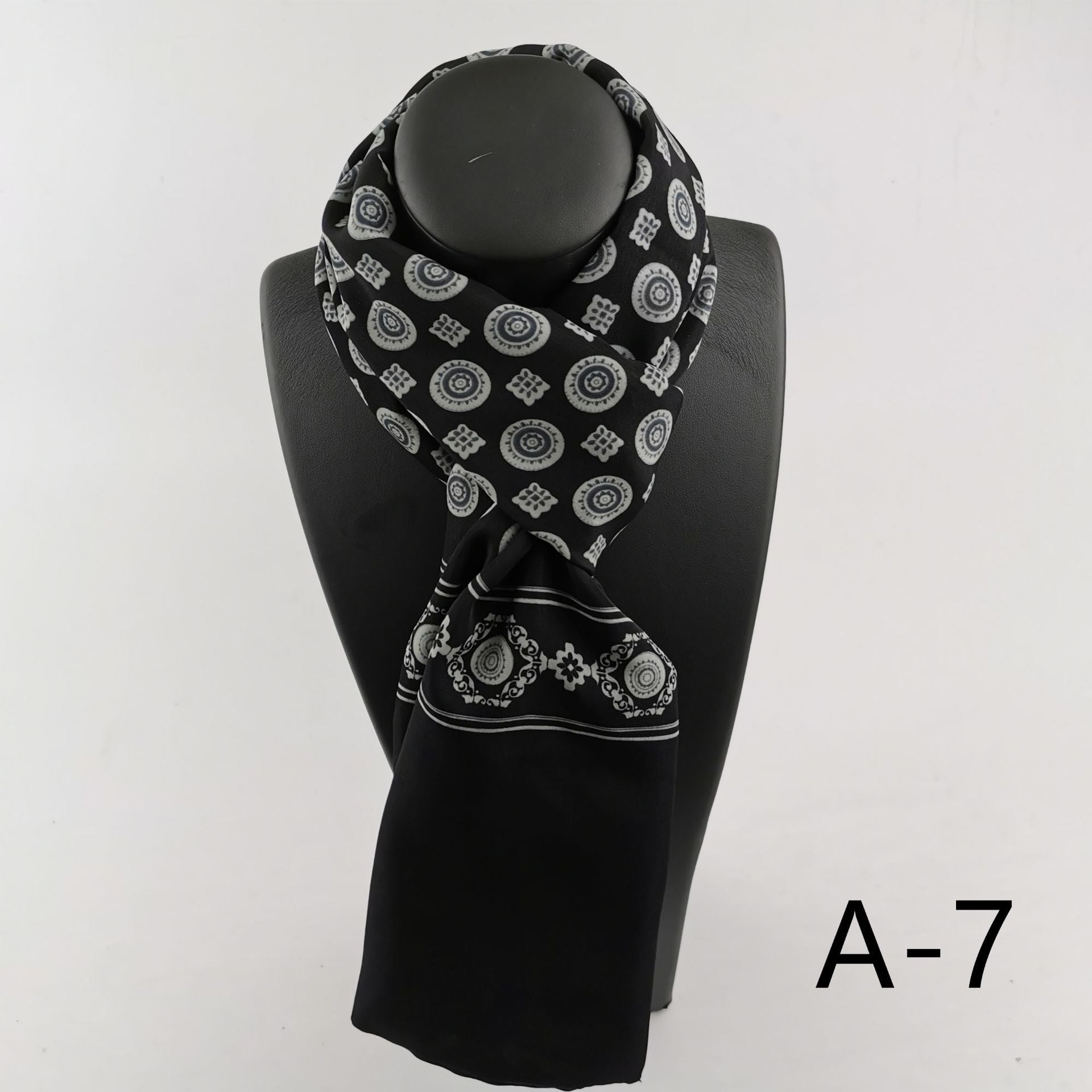 Men's Double Wash Fleece British Business Scarf