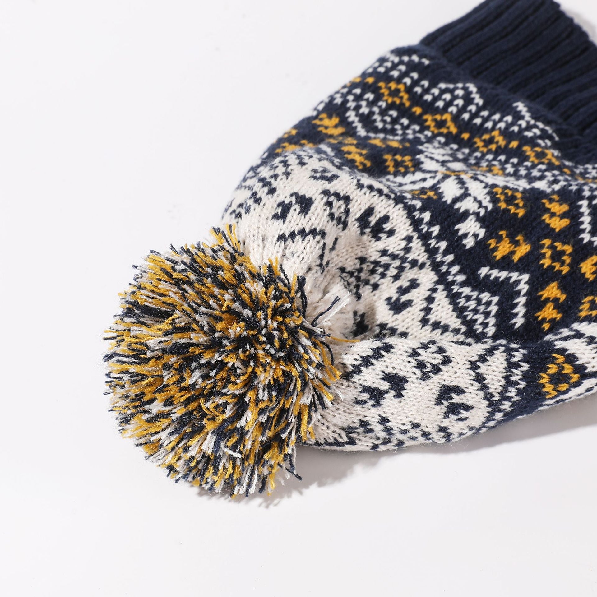 Autumn And Winter Children's Hat Snowflake Hat Scarf Gloves Set