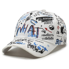 Graffiti Alphabet Print Cap