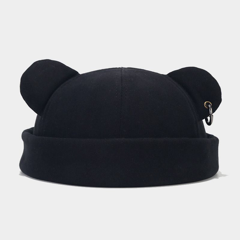 Street Fashion Men Bear Ears Hoop Hip Hop Hat