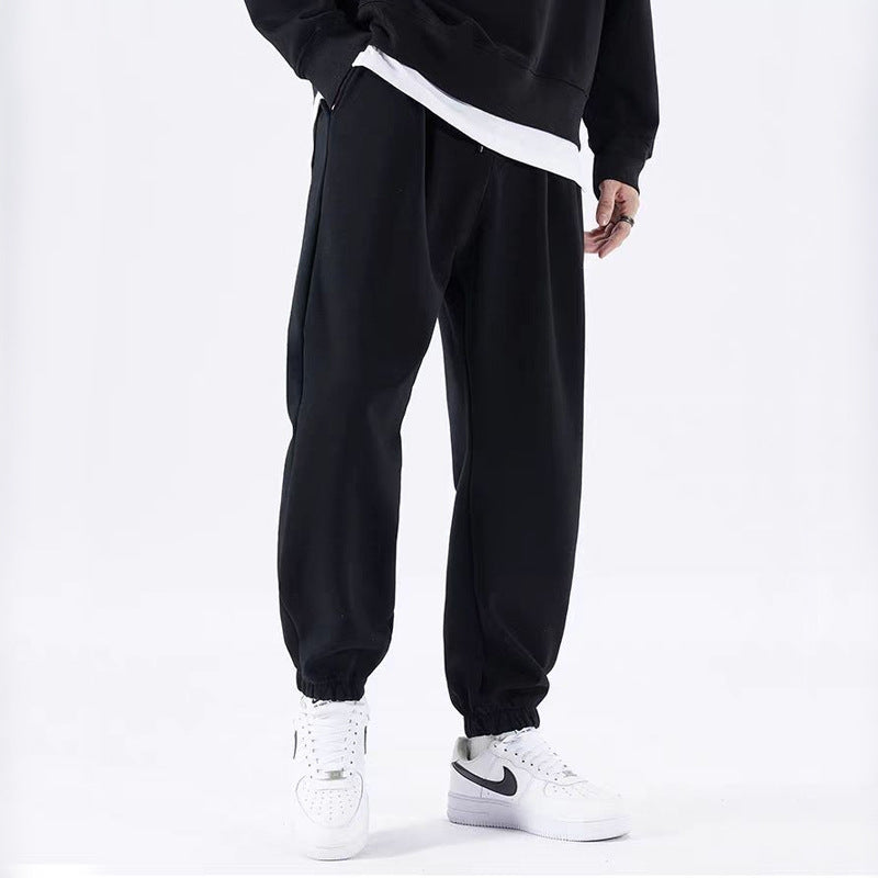 Big & Tall Men's Fashion Simple Toe Loose Pants M-5XL