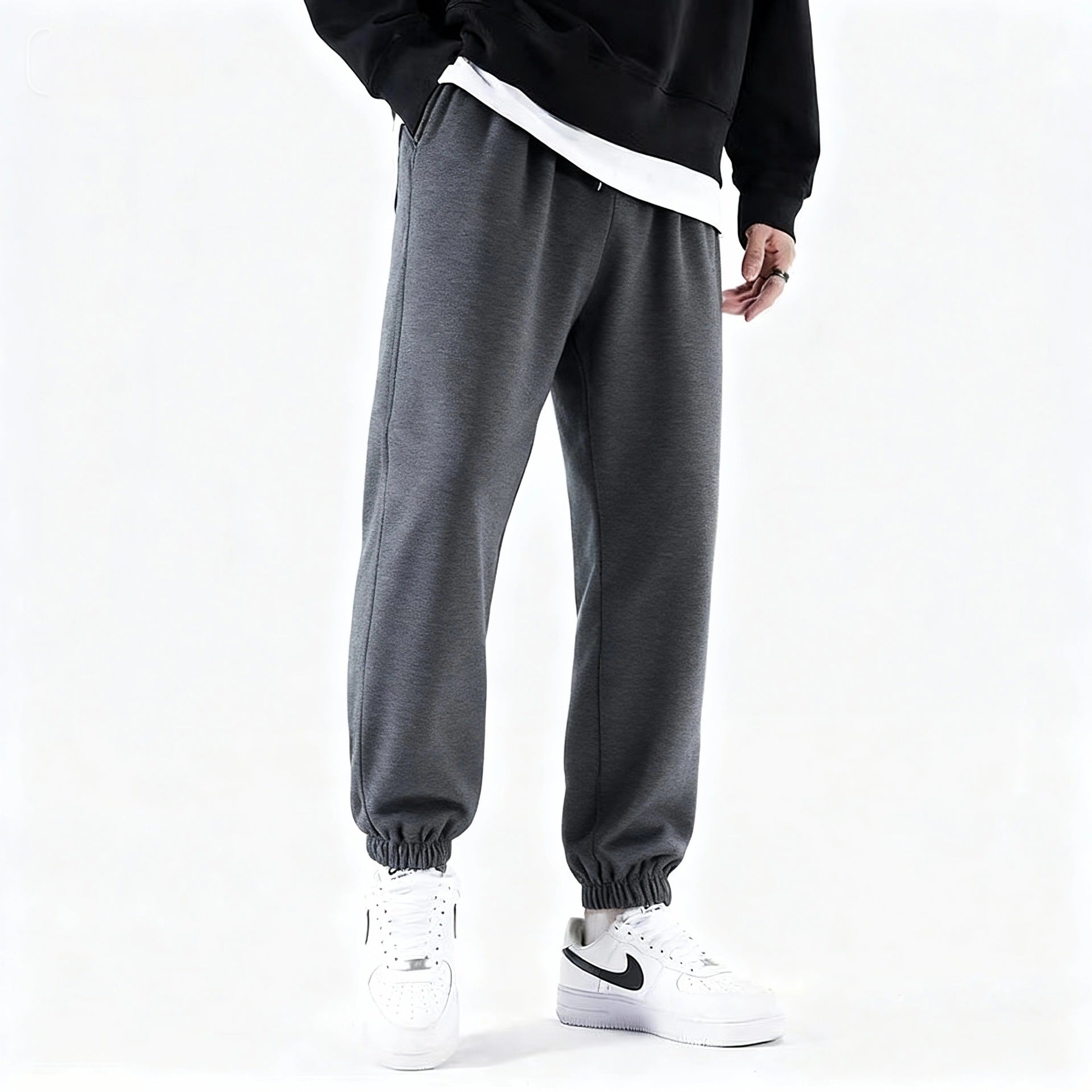 Big & Tall Men's Fashion Simple Toe Loose Pants M-5XL