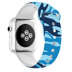 For Apple Watch Silicone Printing Cute Strap, Iwatch5,6,7,8,9,10,S11