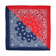 Hip-hop Cashew Flower Sweat-wicking Breathable Stitching Hip-hop Printed Headscarf