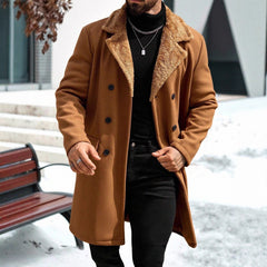 Big & Tall Men's Warm Thickened Plush Coat Coat S-2XL