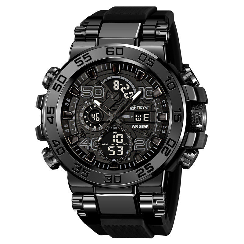 Sports Colorful Luminous Chronograph Waterproof Multifunctional Watch
