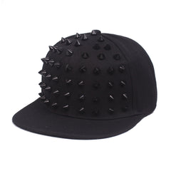 Black Liu Ding Ping Along Hip-hop Hat For Men And Women
