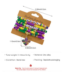 Brazil Carnival Multi-layer Party Set Bracelet