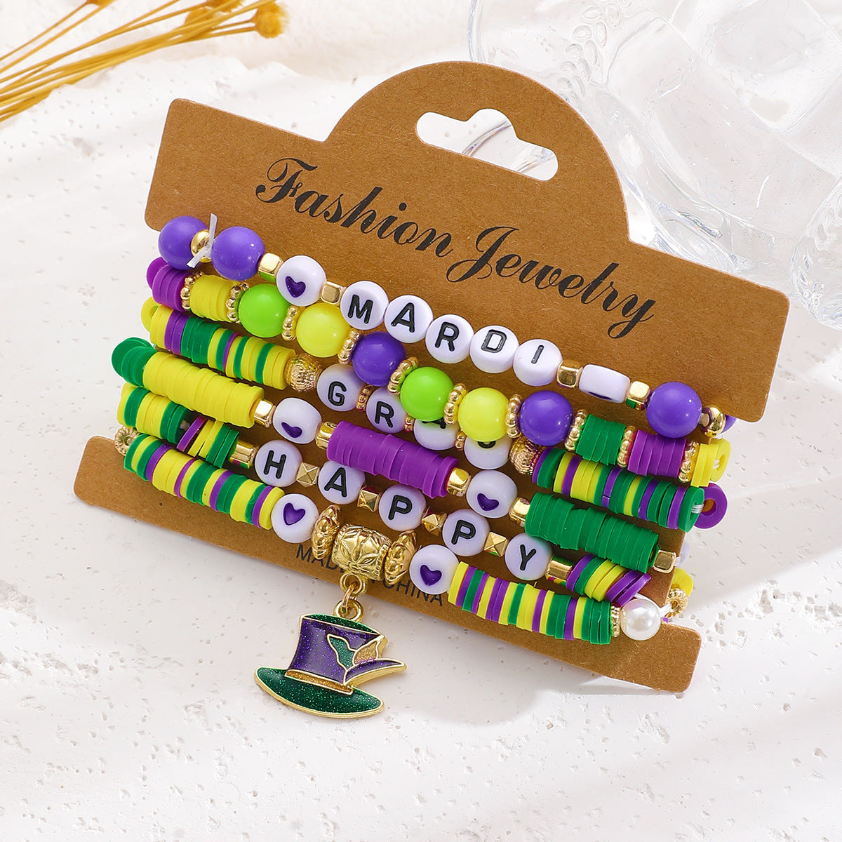 Brazil Carnival Multi-layer Party Set Bracelet
