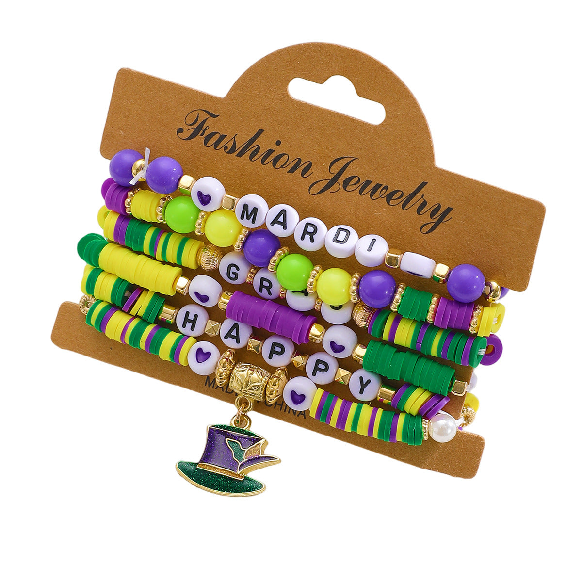 Brazil Carnival Multi-layer Party Set Bracelet