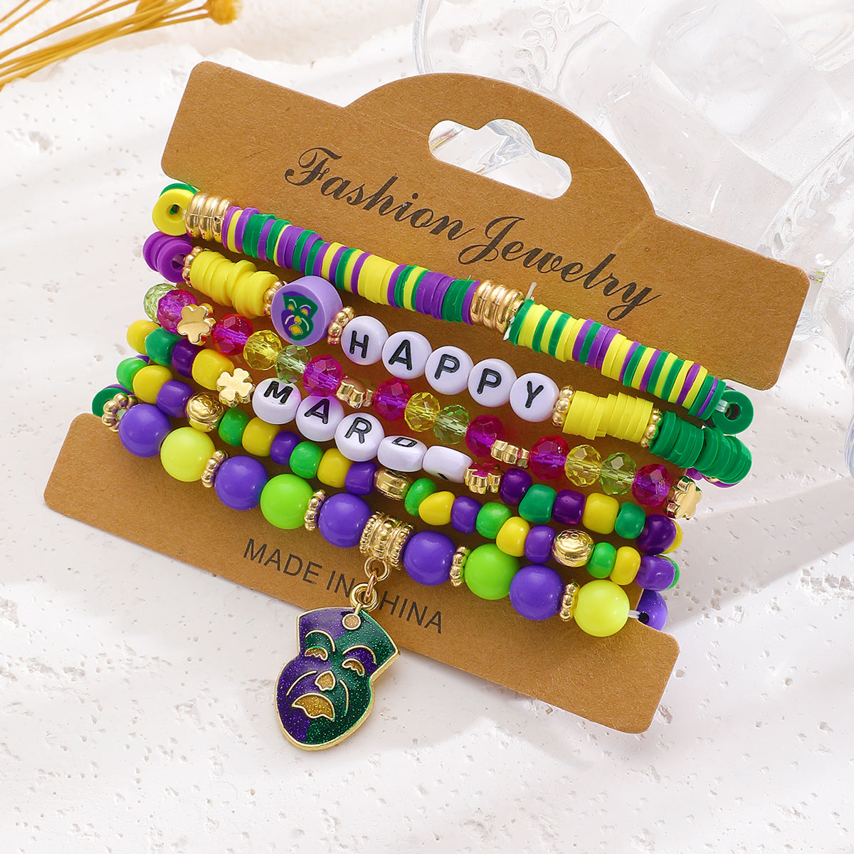 Brazil Carnival Multi-layer Party Set Bracelet