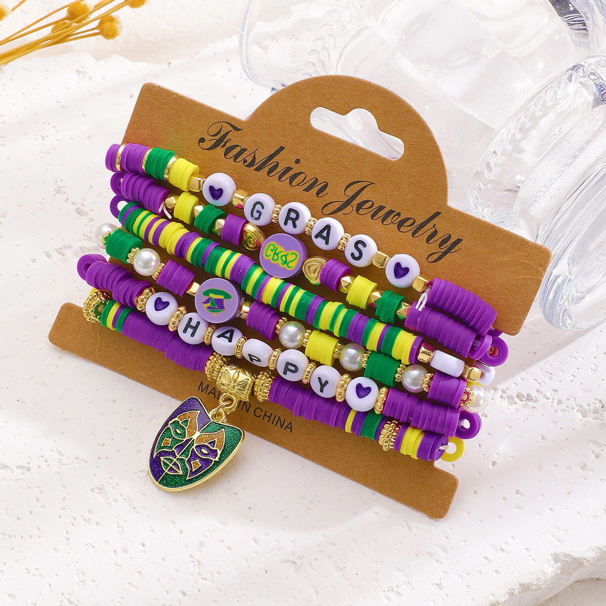 Brazil Carnival Multi-layer Party Set Bracelet