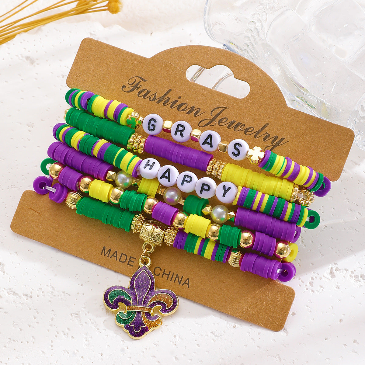 Brazil Carnival Multi-layer Party Set Bracelet
