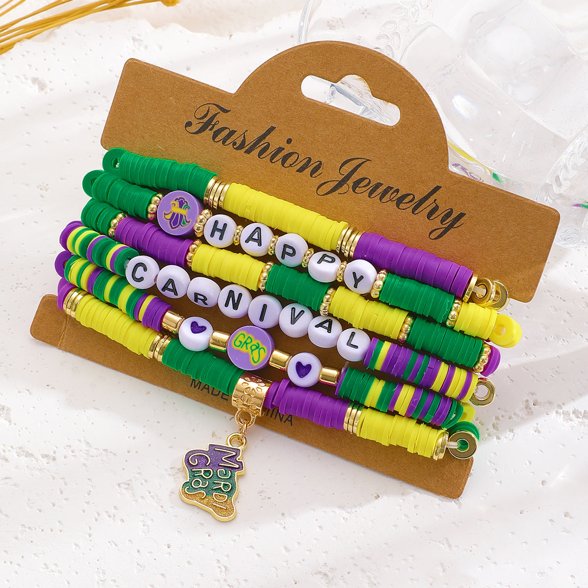 Brazil Carnival Multi-layer Party Set Bracelet