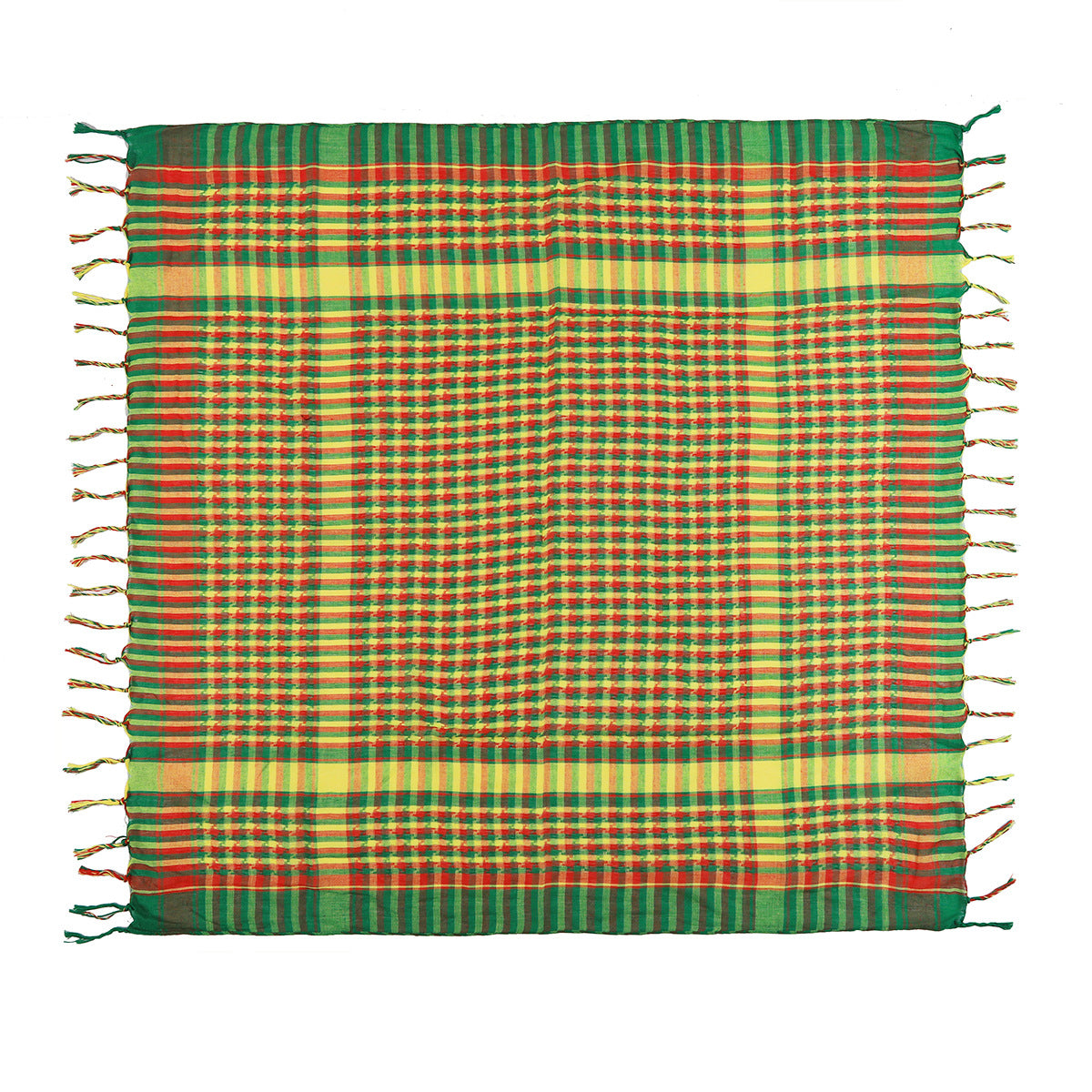 Outdoor Sports Red Yellow Green Windproof Sand-proof Warm Scarf