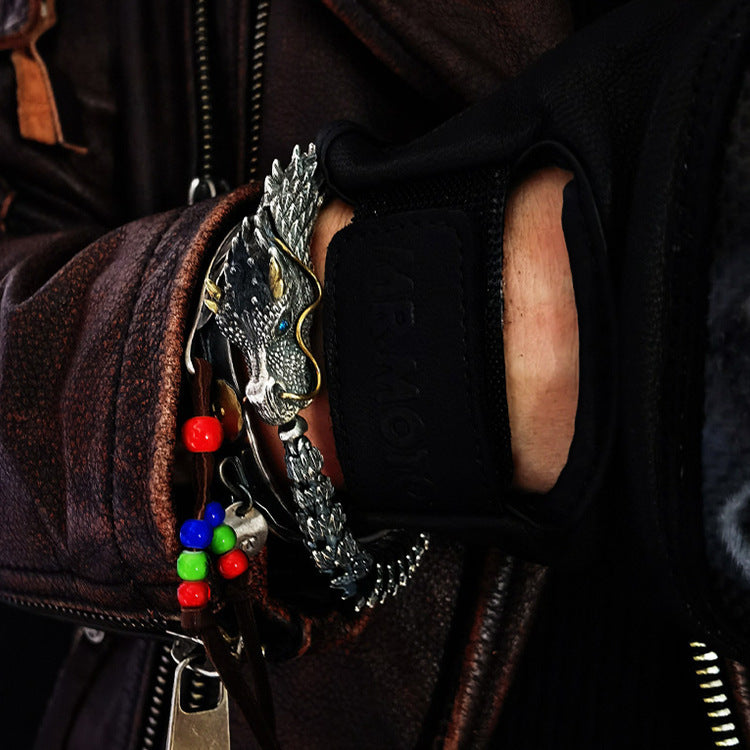 Retro Domineering Keel Bracelet