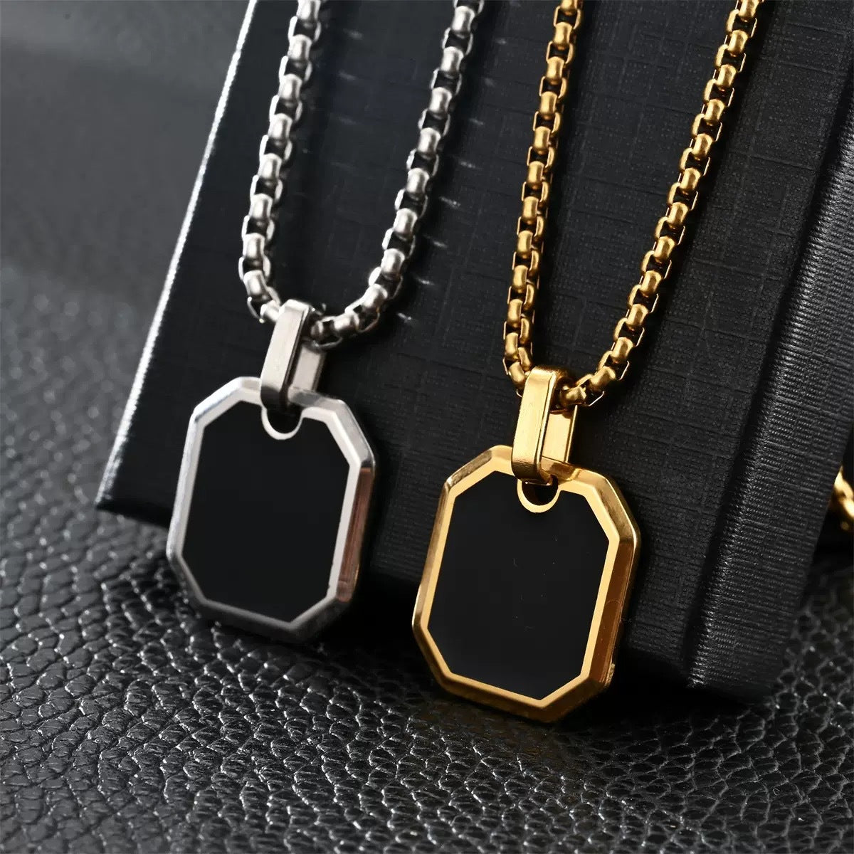 Square Pendant Necklace