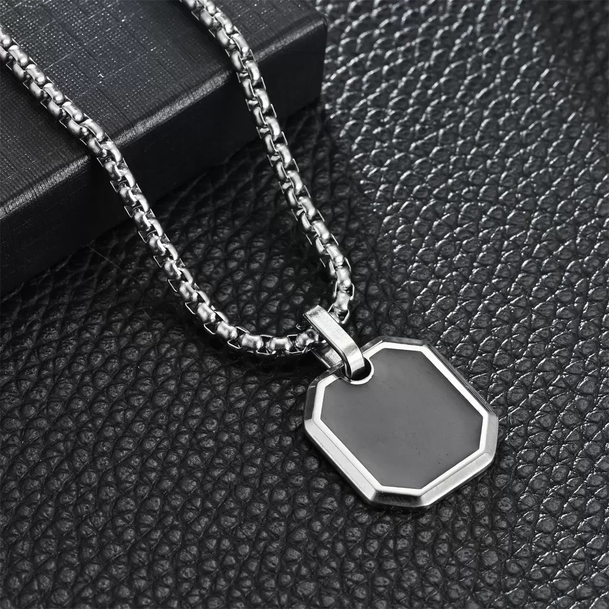 Square Pendant Necklace