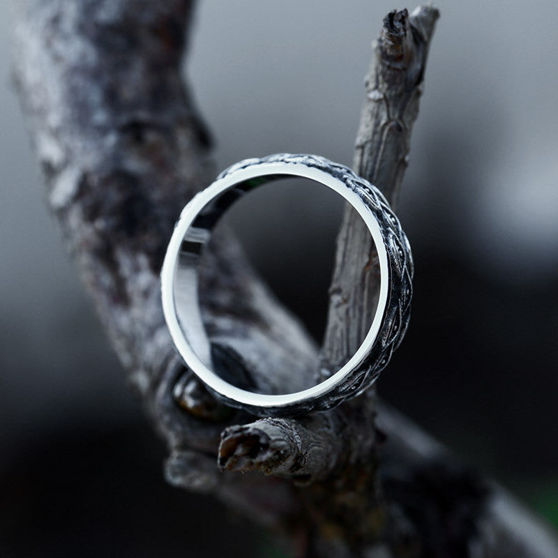 Vintage Viking Totem Eye Ring