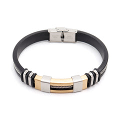 Men's Punk Titanium Steel Bracelet