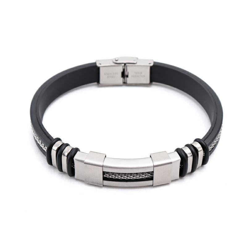 Men's Punk Titanium Steel Bracelet