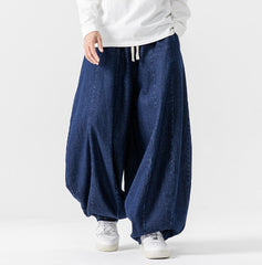 Japanese Retro Harlan Straight Denim Pants