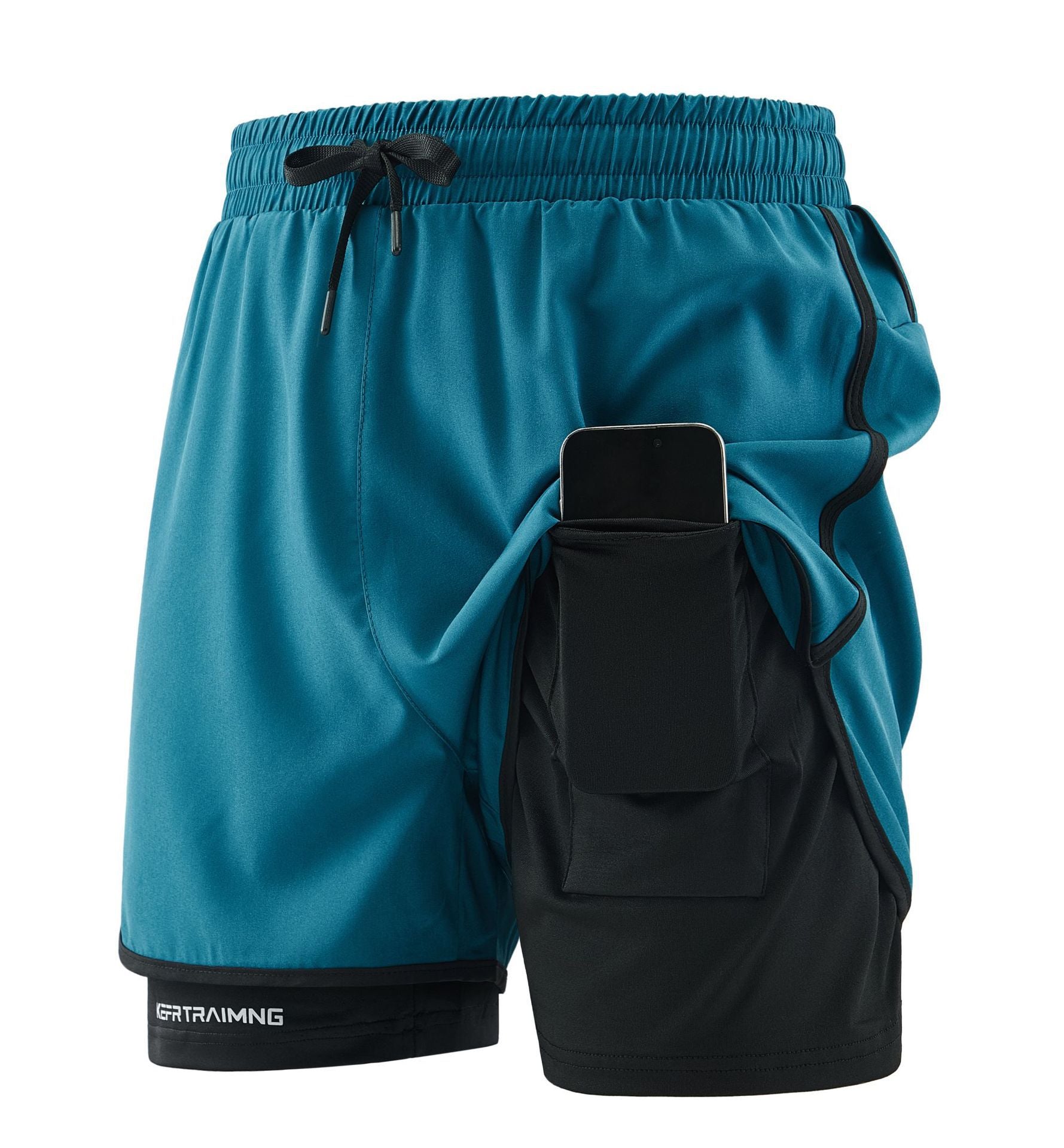 Couple's Casual Three-point Pants Sports Fitness Quick-drying Thin M-6XL