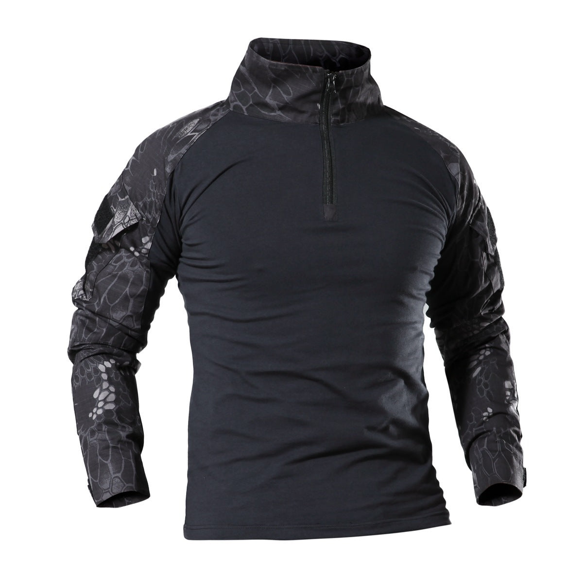 Outdoor Tactical Slim-fit Quick-dry Frog Suit Training Clothes Long-sleeved T-shirt S-4XL